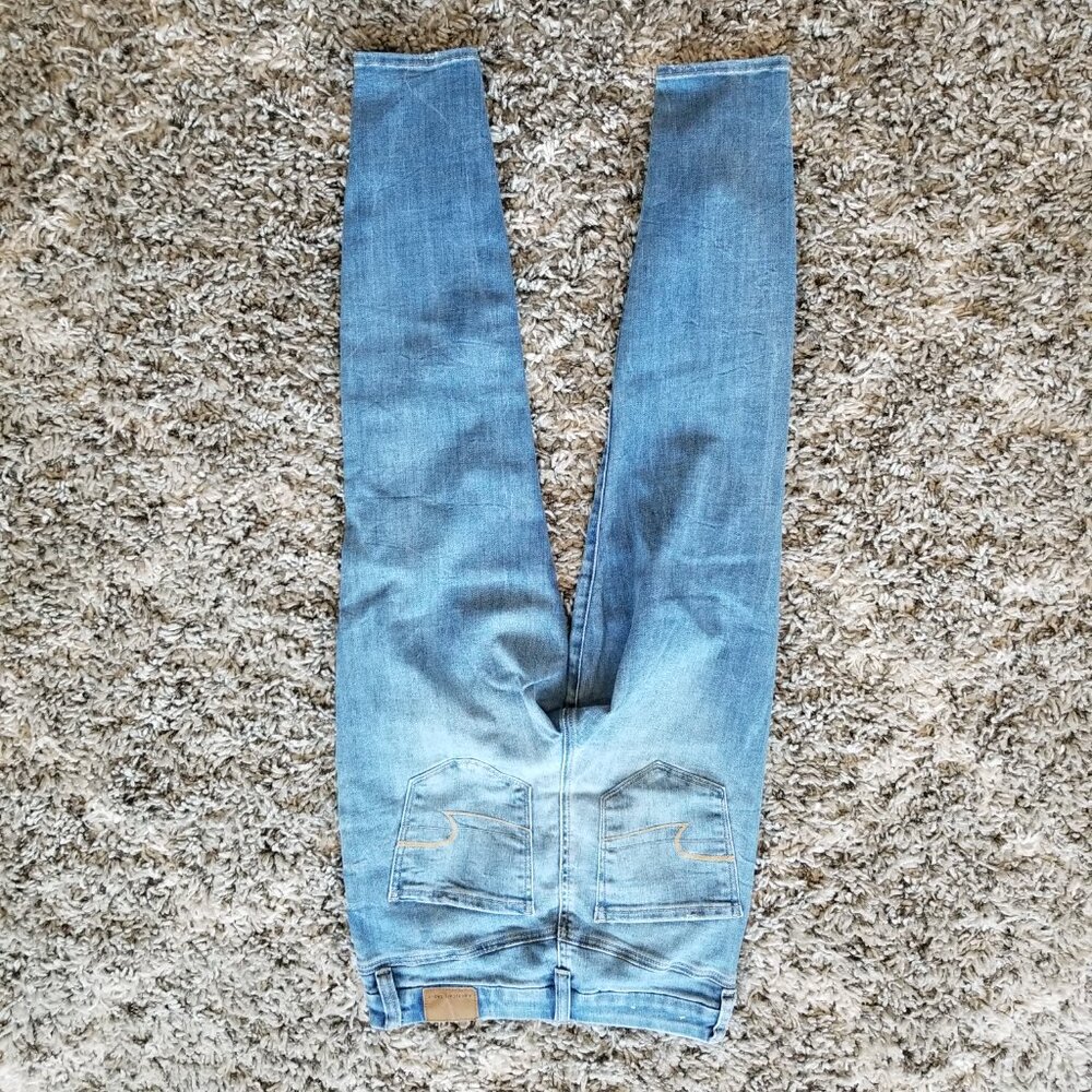 American Eagle Curvy Hi-Rise Jegging Jeans Size 4S - Picture 10 of 10